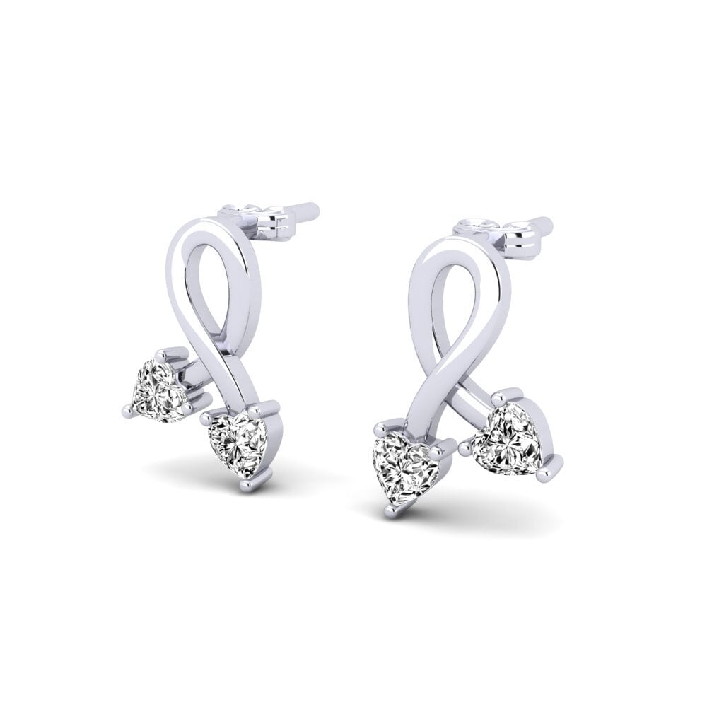 Corazón Diamante Pendiente de mujer Mikuela