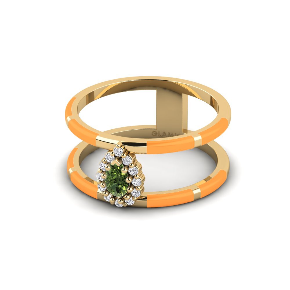Grüner Saphir Ring Milford