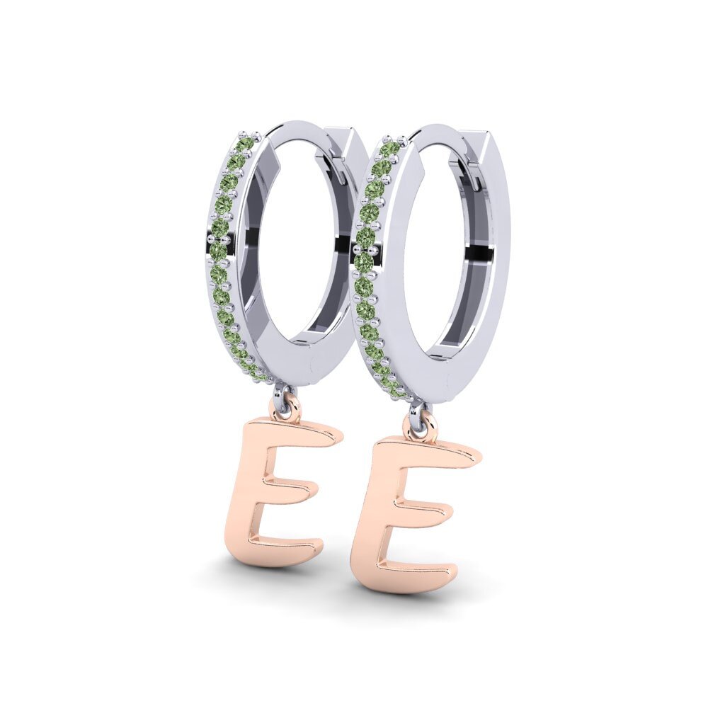 Green Diamond Women's Earring Mindi E