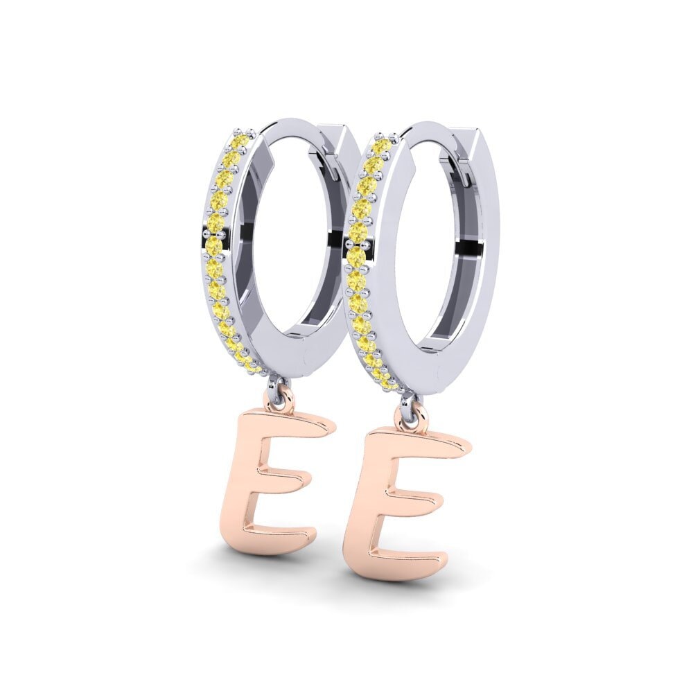 Yellow Sapphire Women's Earring Mindi E