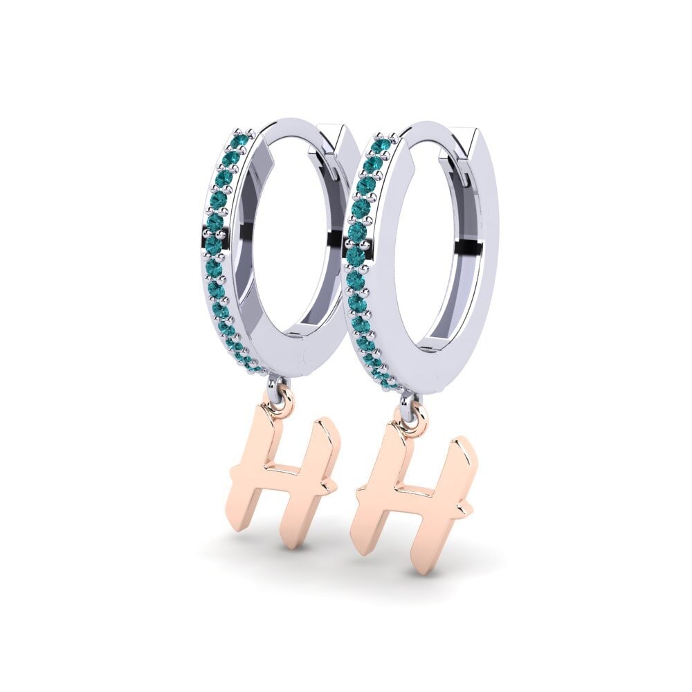 Blue Diamond Women's Earring Mindi H