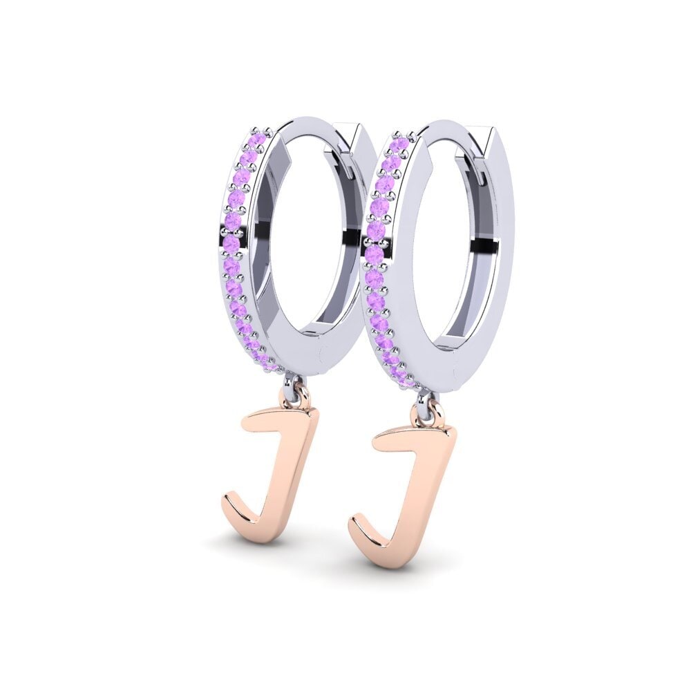 Amethyst Women's Earring Mindi J