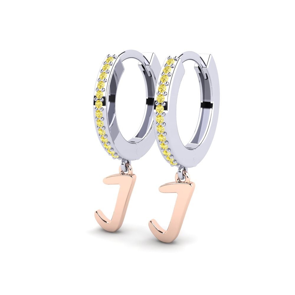 Yellow Sapphire Women's Earring Mindi J