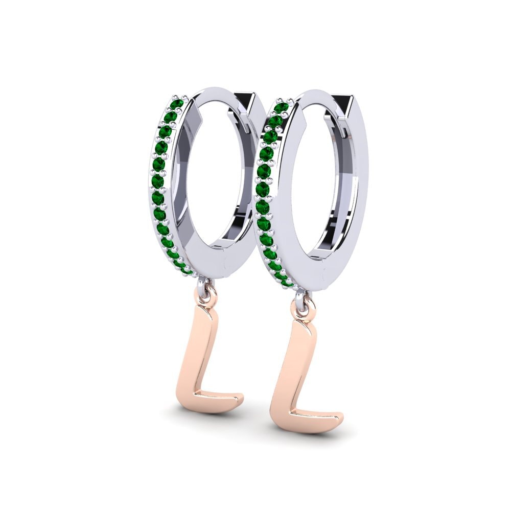 Green Zirconia Women's Earring Mindi L