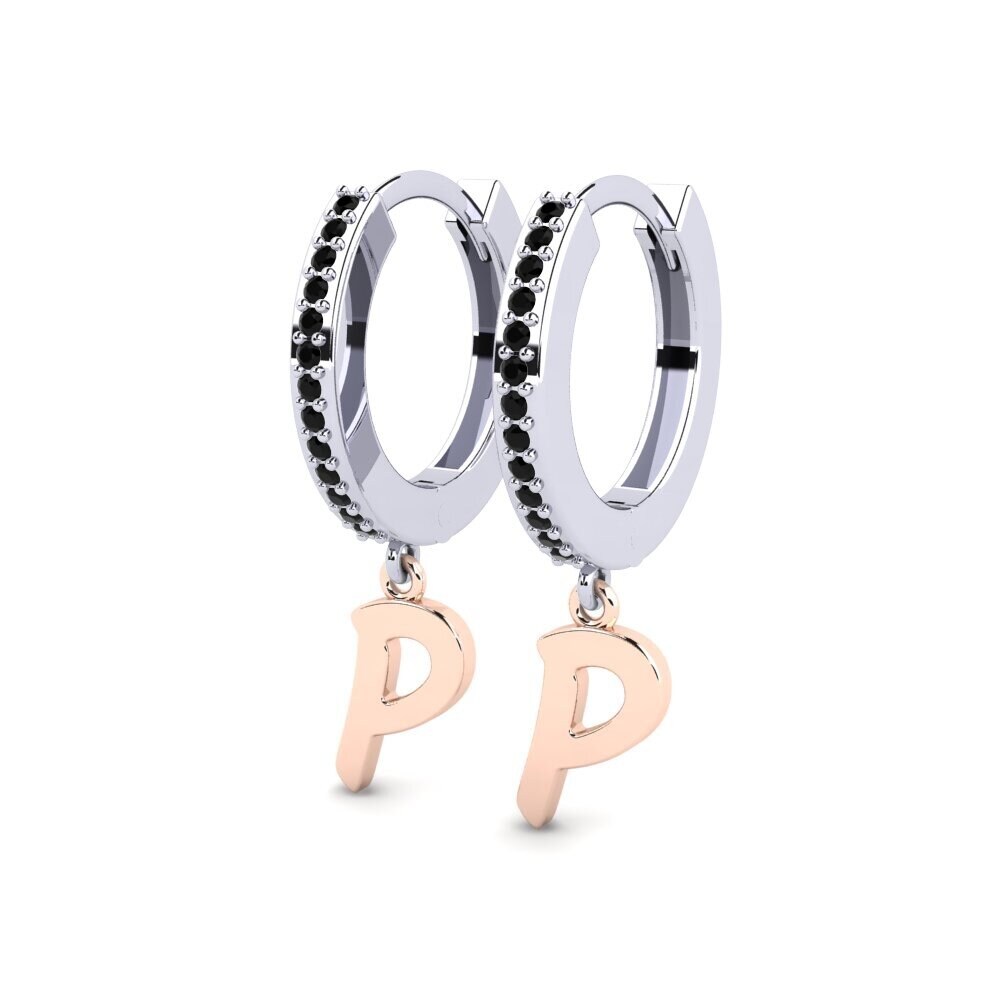 Black Diamond Women's Earring Mindi P