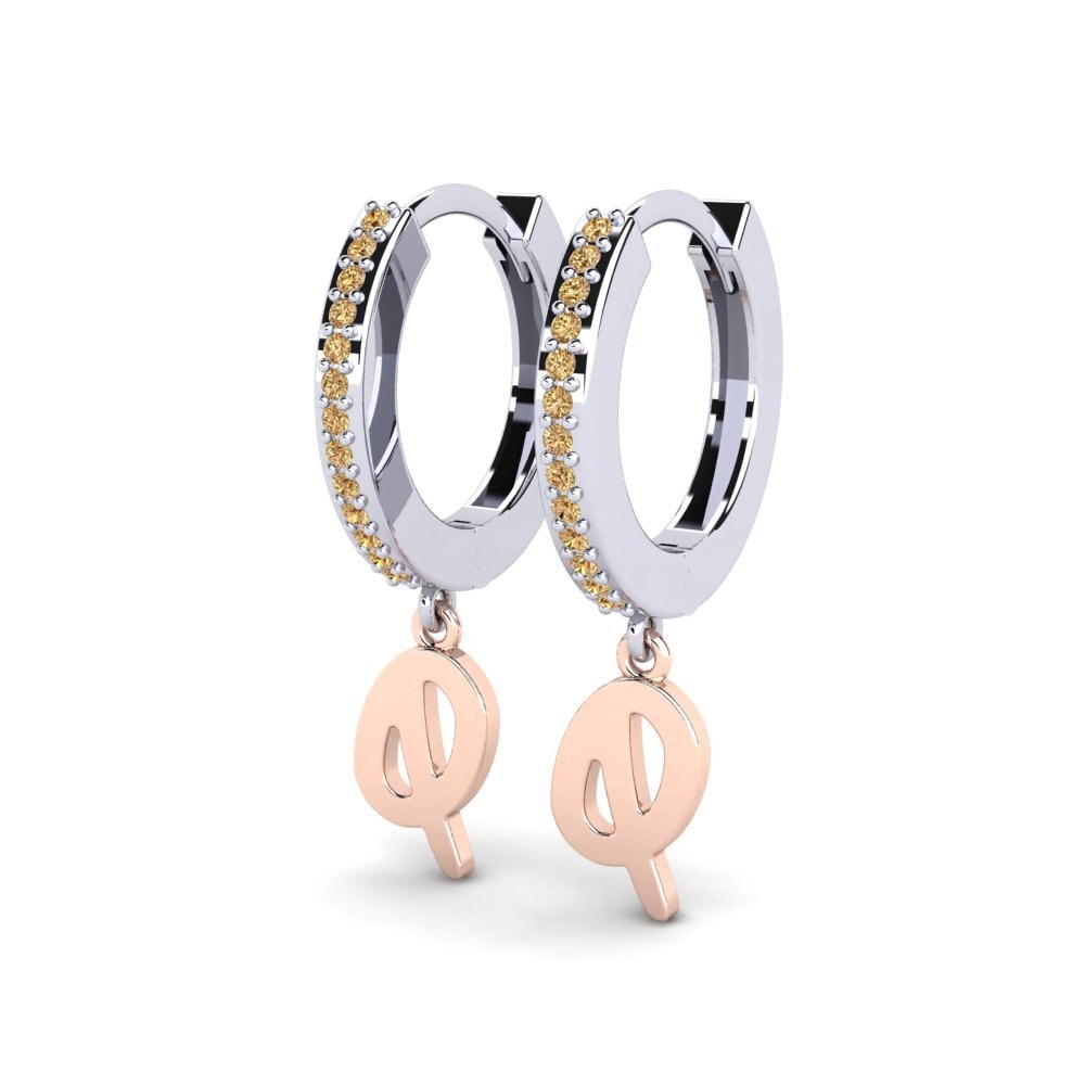 Brown Diamond Women's Earring Mindi Q