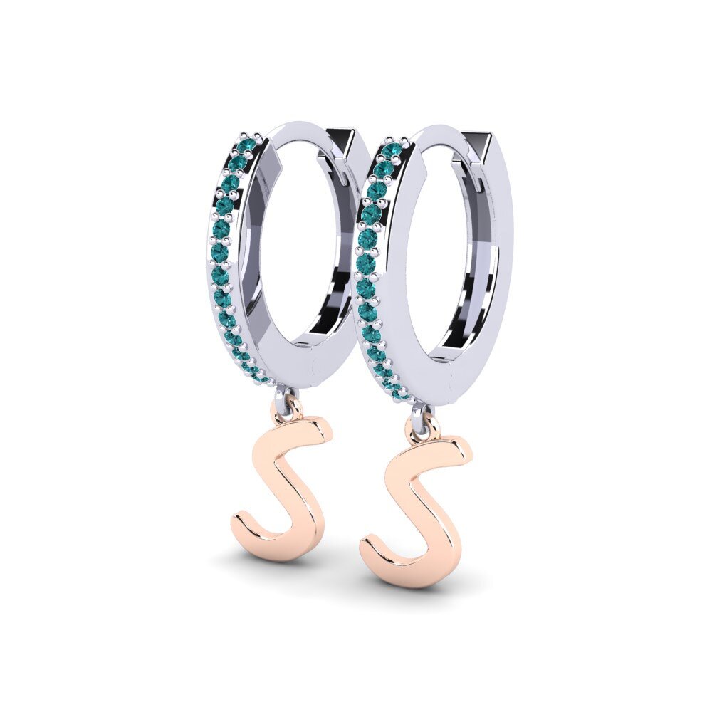 Blue Diamond Women's Earring Mindi S