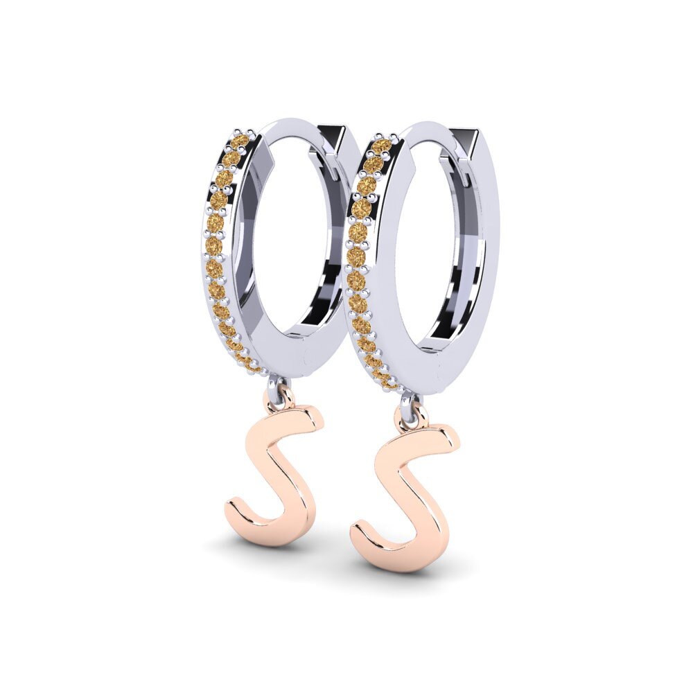 Brown Diamond Women's Earring Mindi S