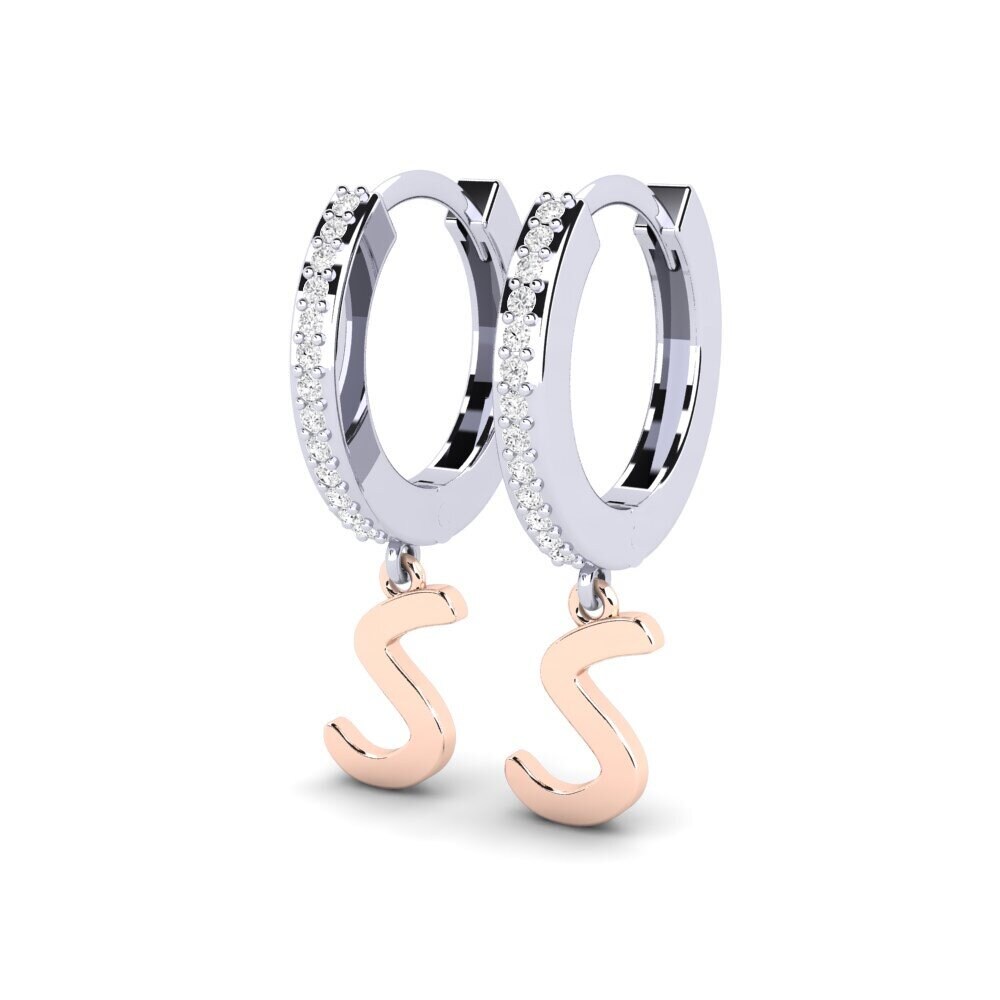 White sapphire Women's Earring Mindi S