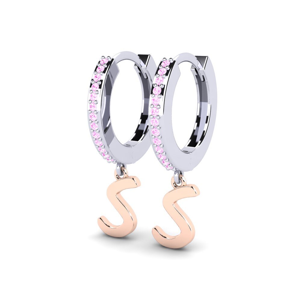 Pink Sapphire Women's Earring Mindi S
