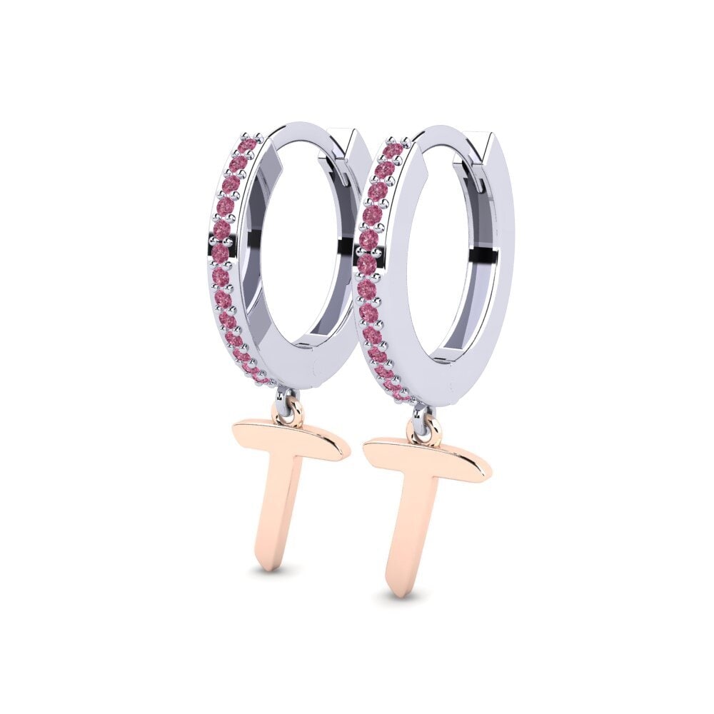 Rhodolite Garnet Women's Earring Mindi T