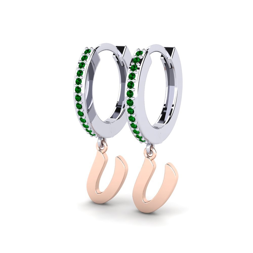 Green Zirconia Women's Earring Mindi U
