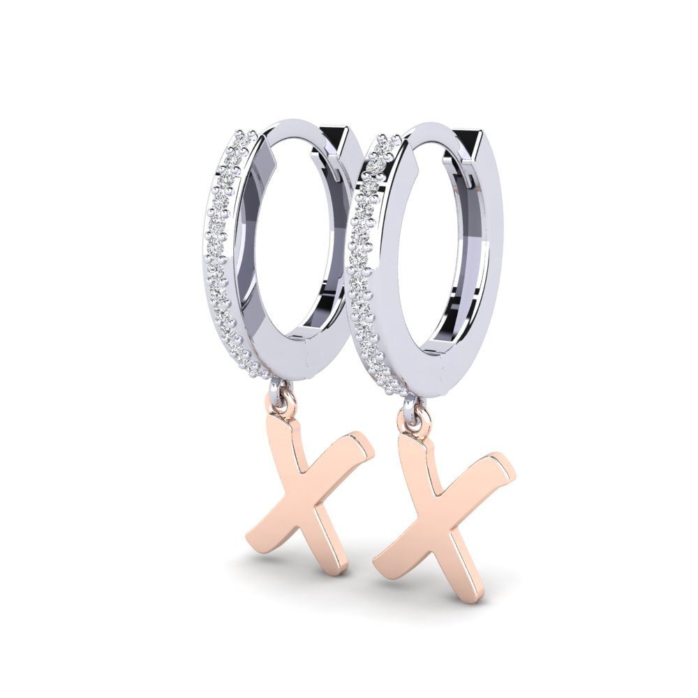Diamante Pendiente de mujer Mindi X