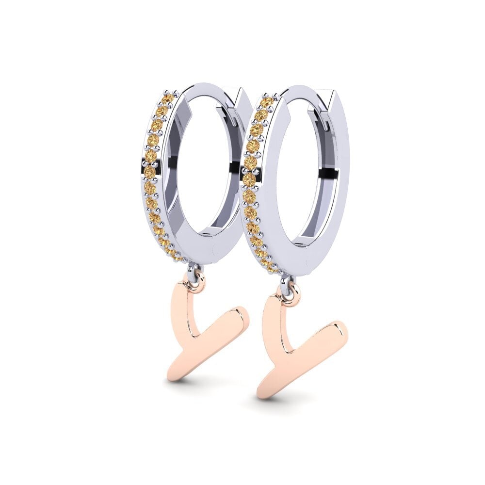 Brown Diamond Women's Earring Mindi Y