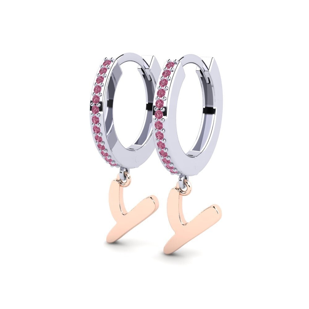 Rhodolite Garnet Women's Earring Mindi Y