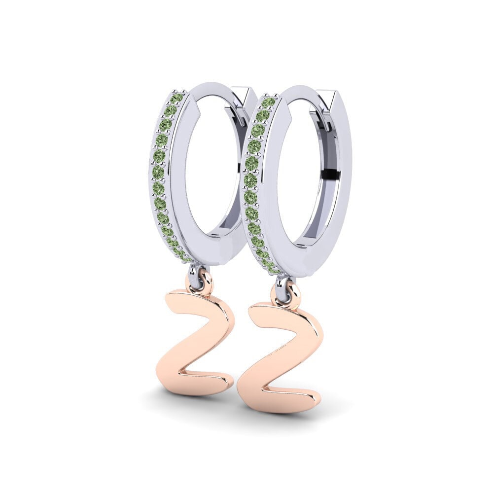 Green Diamond Women's Earring Mindi Z