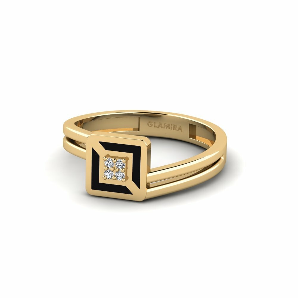 diamond-zirconia แหวน Minimalis