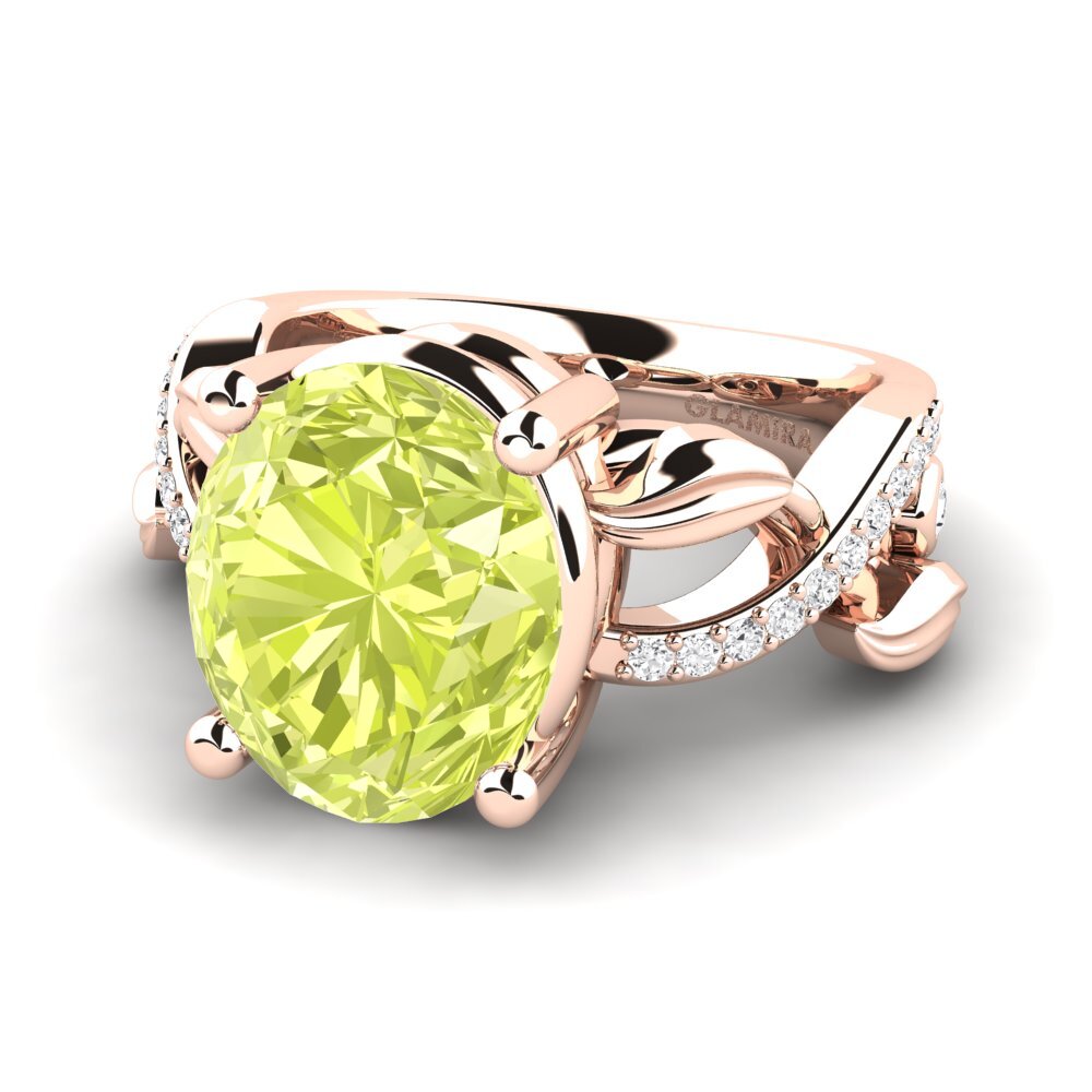 Lemon Quartz Ring Minnie