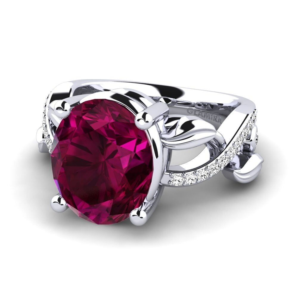 Rhodolite Garnet Ring Minnie