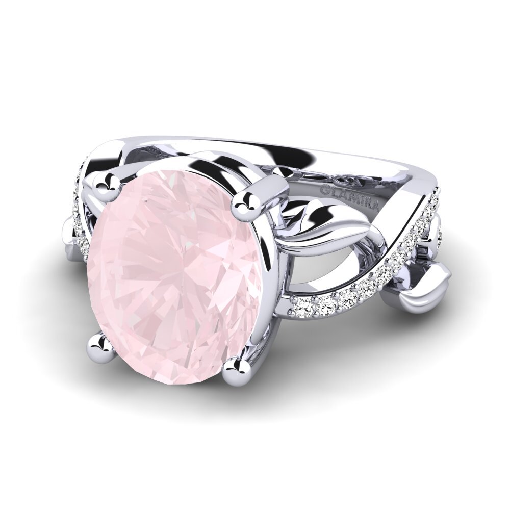 Rose Quartz Ring Minnie