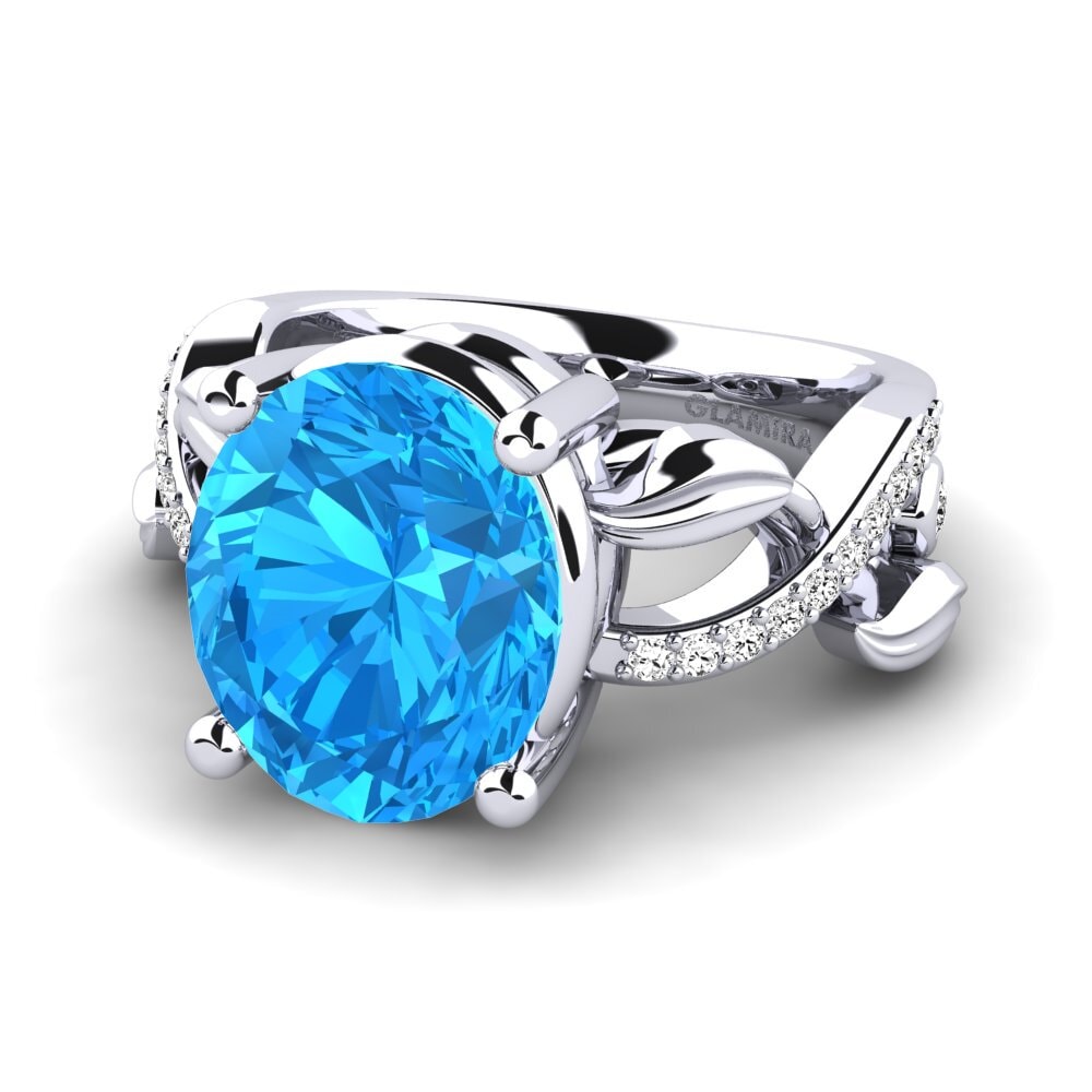 Blue Topaz Ring Minnie
