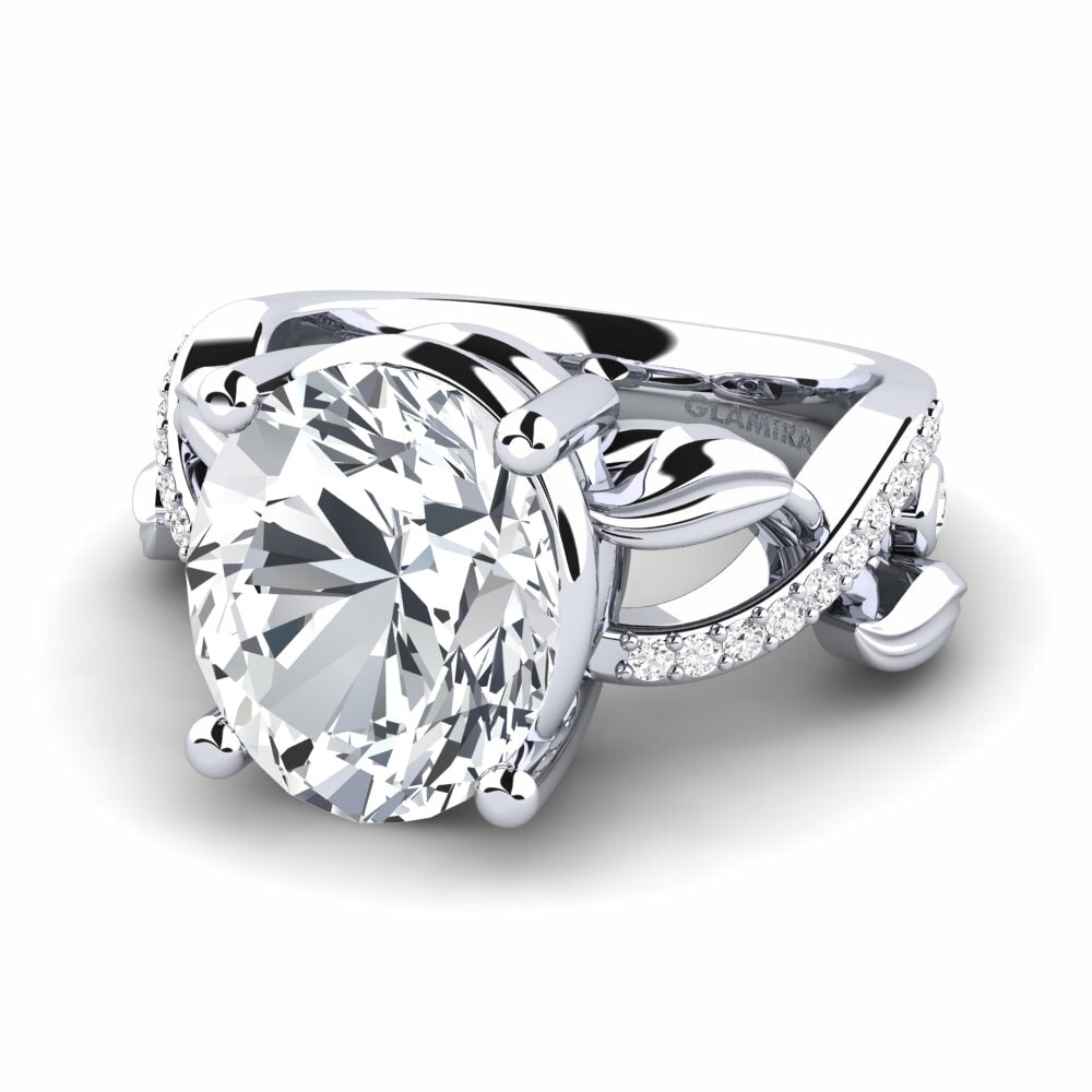 White Zircon Ring Minnie