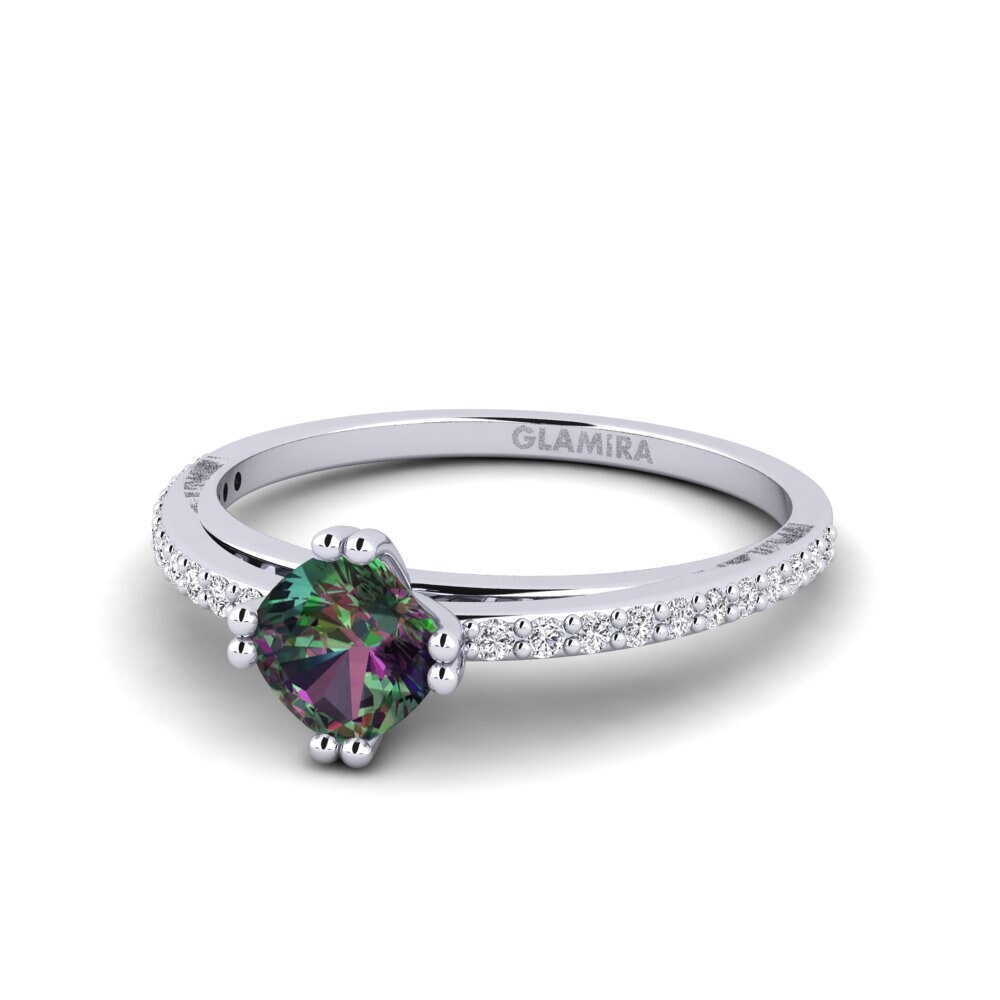 Mystic Topaz Engagement Ring Miramas