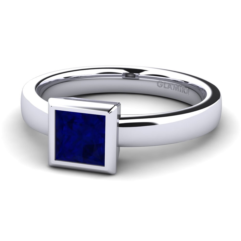 Princess Sapphire Engagement Ring Mireya 0.93 crt