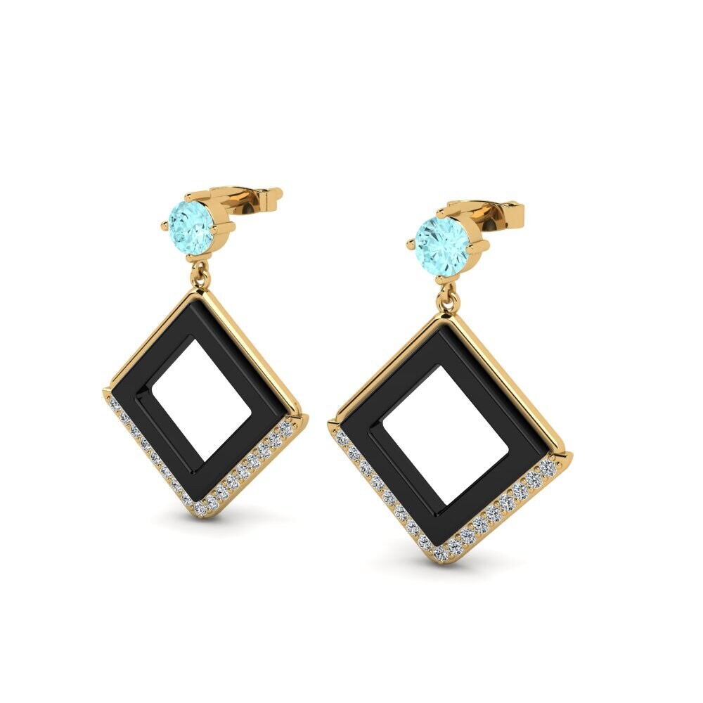 Aquamarine Women's Earring Miron