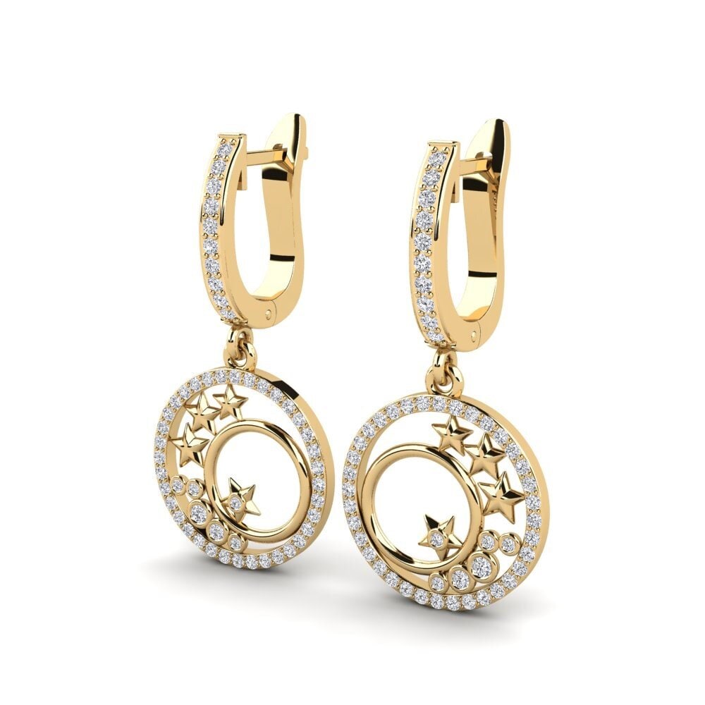 14ct Yellow Gold Women's Earring Mischae