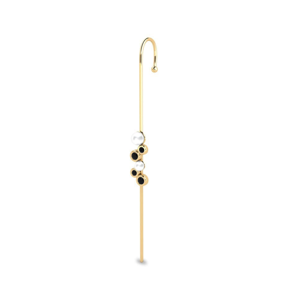 Black Sapphire Ear Piercing Mistura