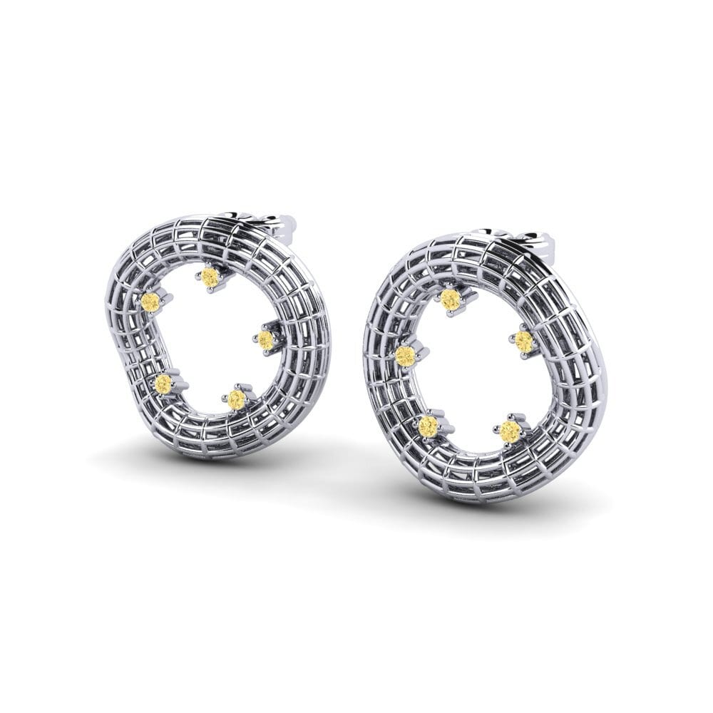 Yellow Diamond Women's Earring Mittie