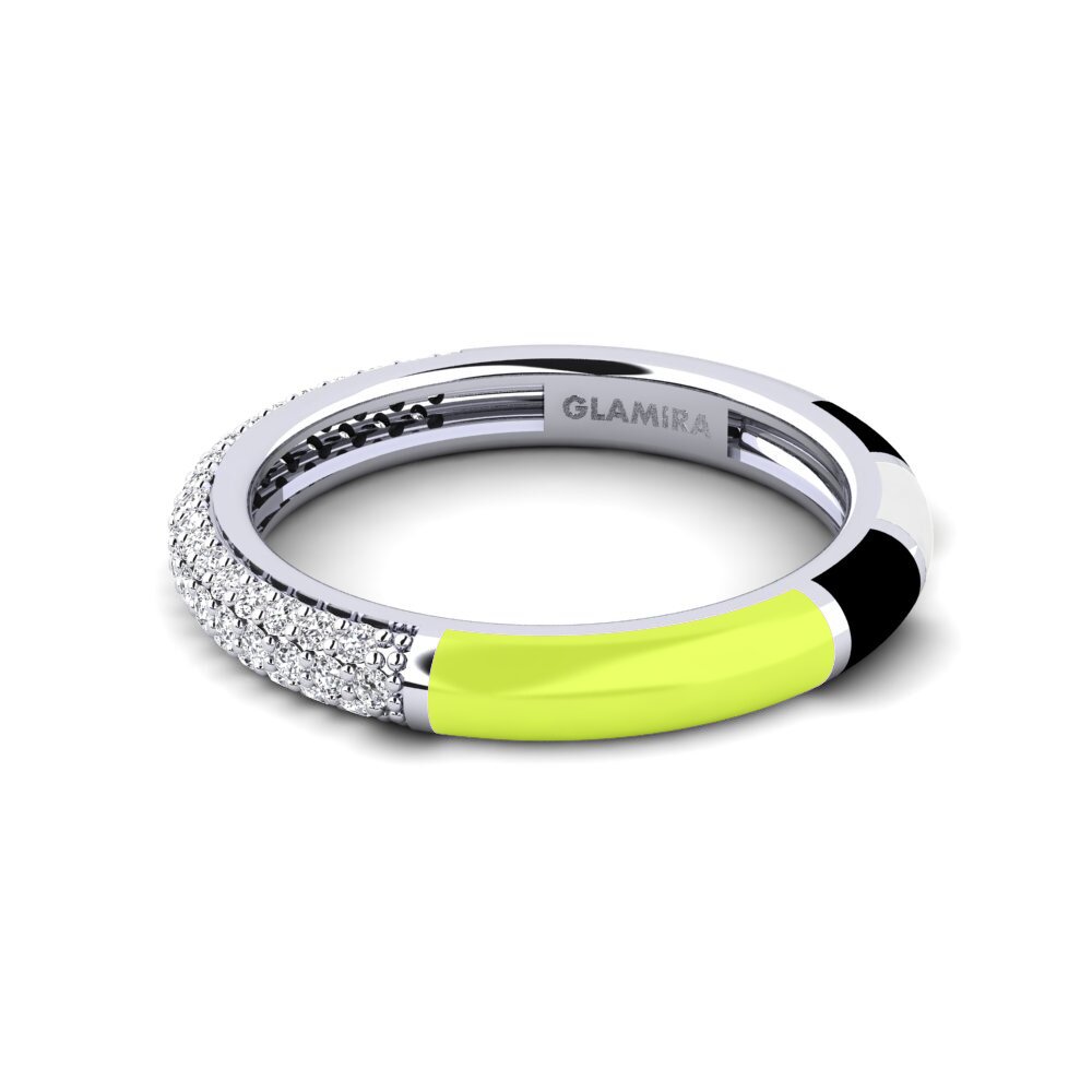 950 Palladium Ring Mixte