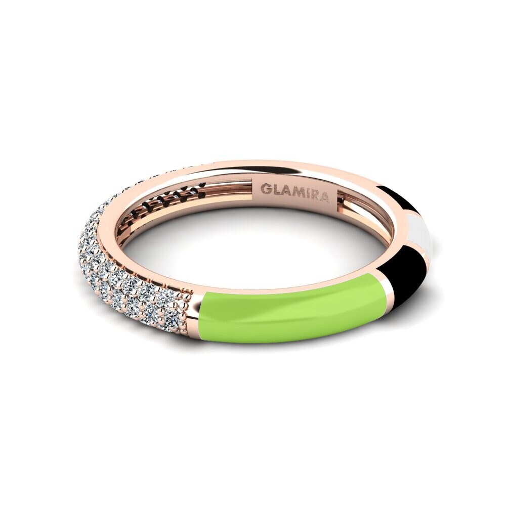 Zirkonia Ring Mixte