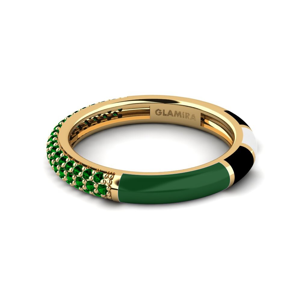 Zircone Verde Anello Mixte