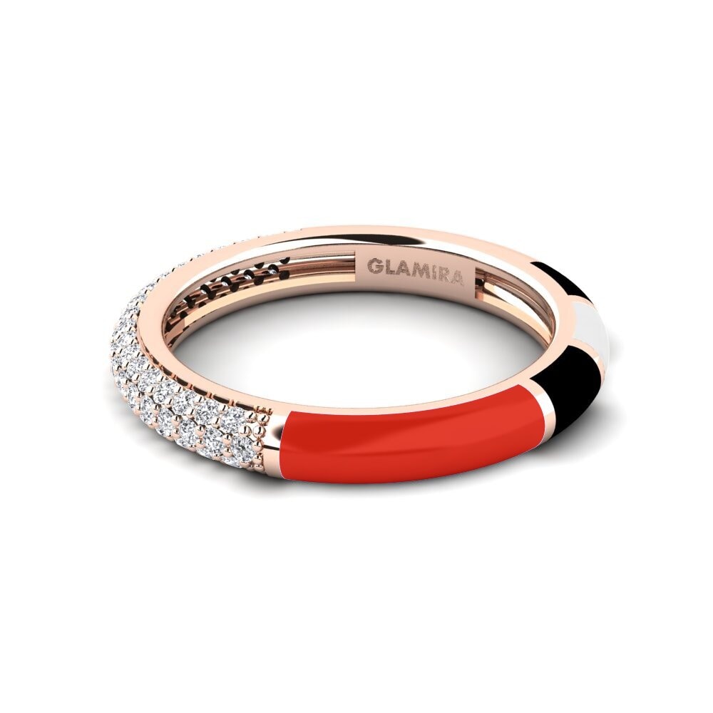 Labor-gezüchteter Diamant Ring Mixte