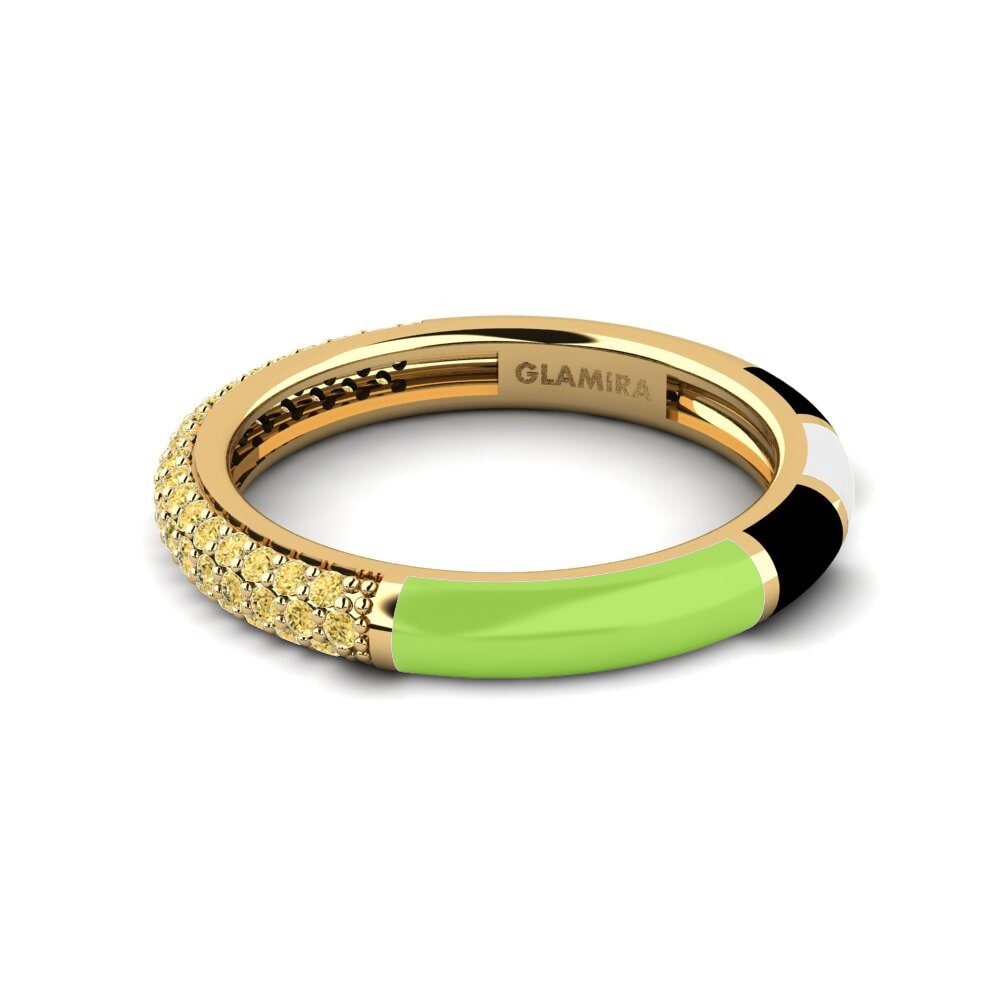 Yellow Diamond Ring Mixte
