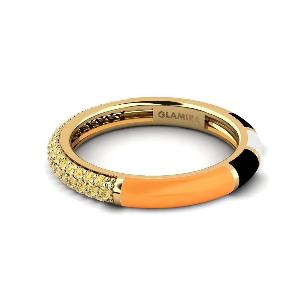 Yellow Diamond Ring Mixte