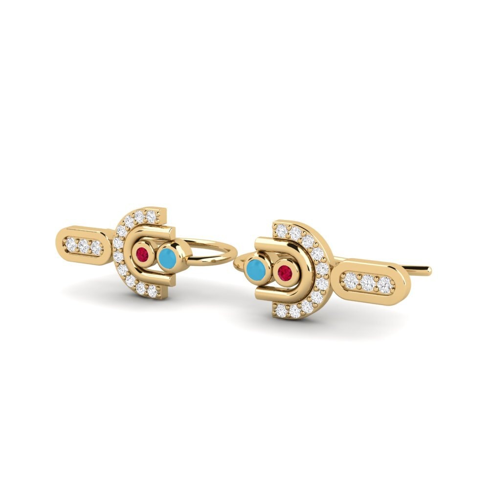 Boucle d'oreille femme Modica