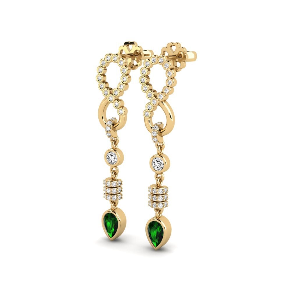 Green Tourmaline Women's Earring Moetsje