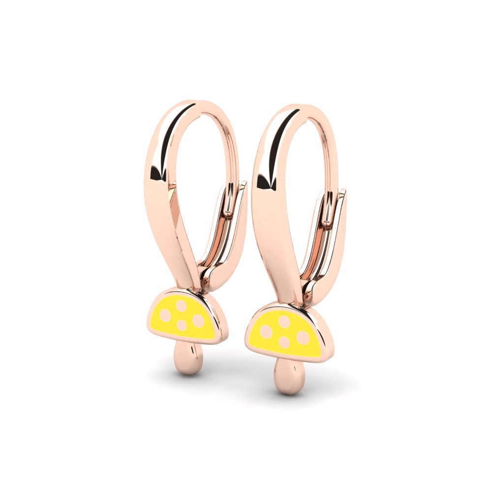 9k Oro Rosa Pendiente para Niño Moeuhane