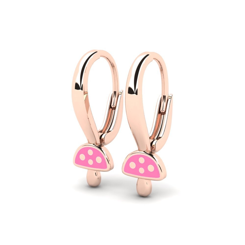 18ct Rose Gold Kid's Earring Moeuhane