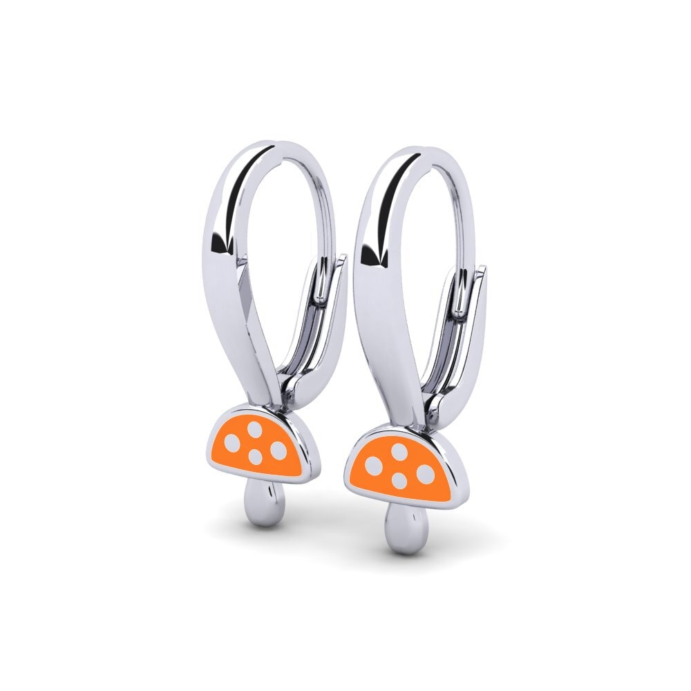 18k White Gold Kid's Earring Moeuhane