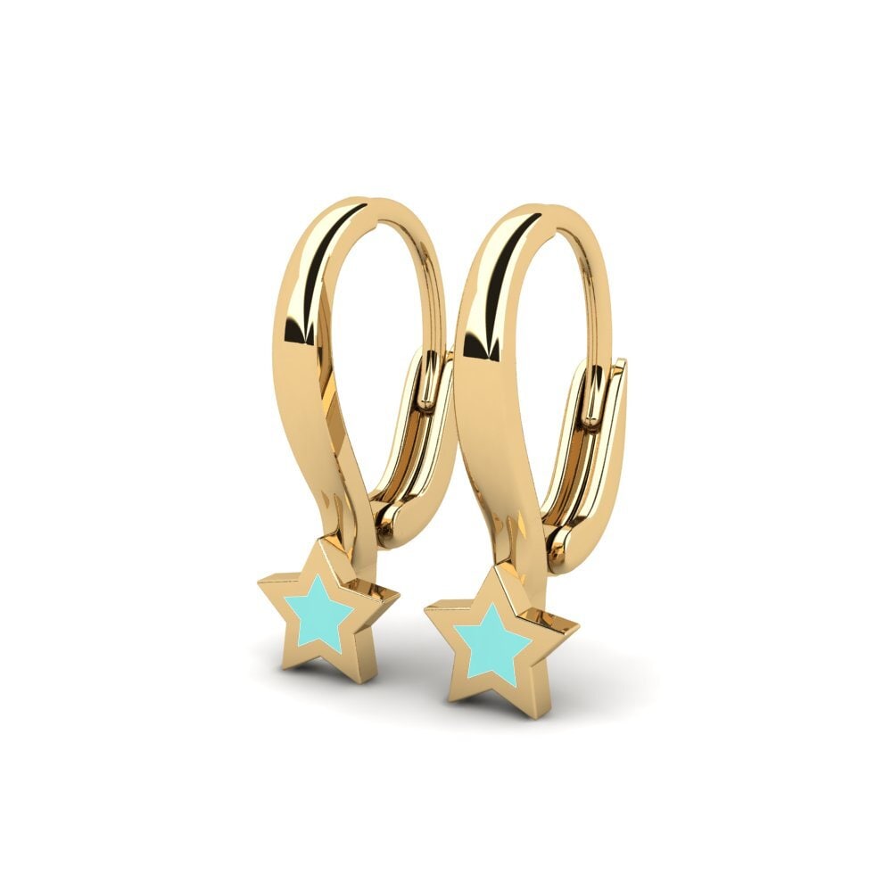 9k Oro Amarillo Pendiente para Niño Mohlare