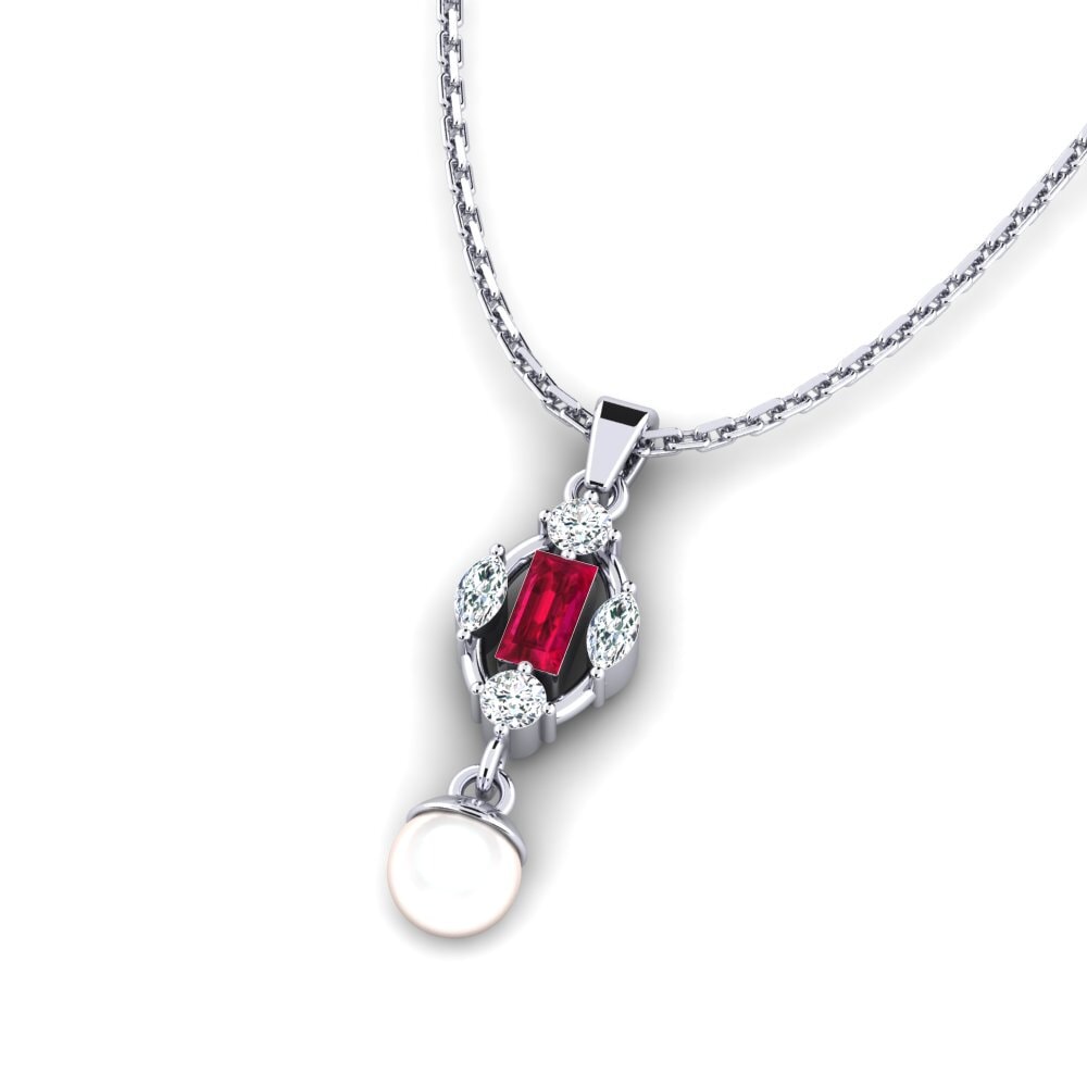Ruby Women's Pendant Moleskine