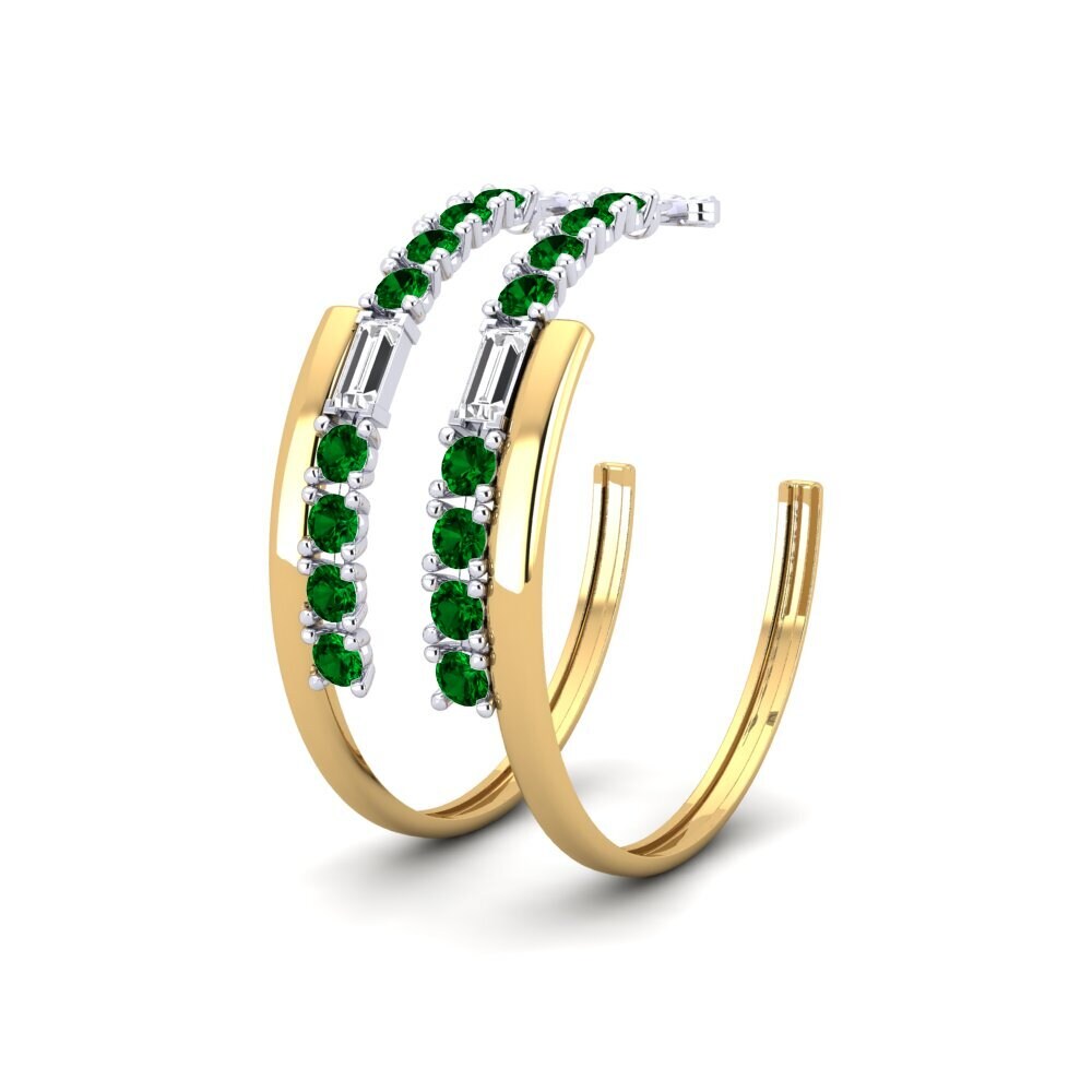 Green Zirconia SYLVIE Earring Moly