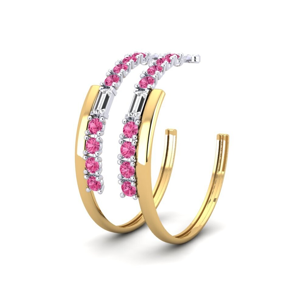 Pink Tourmaline SYLVIE Earring Moly