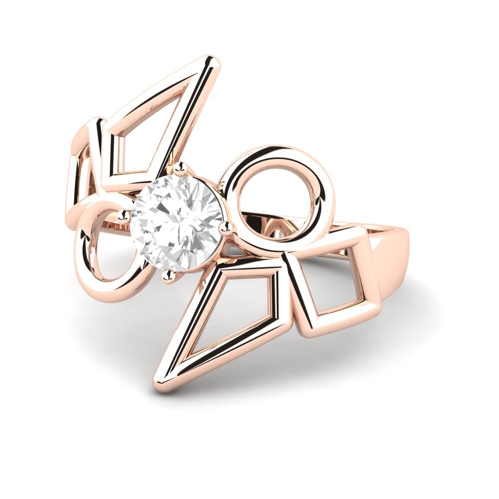 White sapphire Ring Mondial