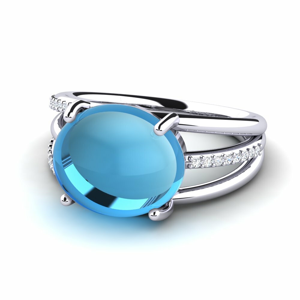 Blue Topaz Ring Mondrell