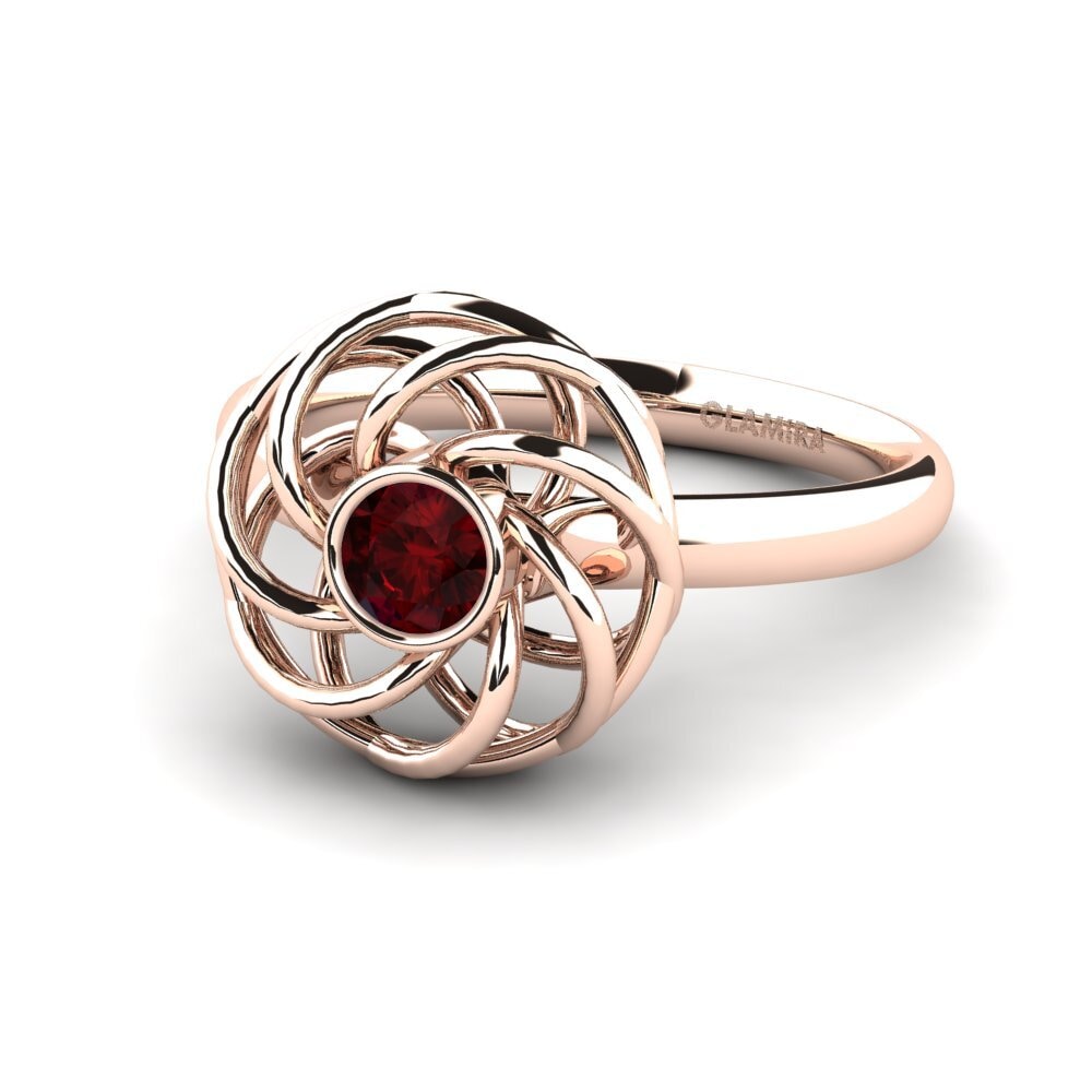 Garnet Ring Montulaj